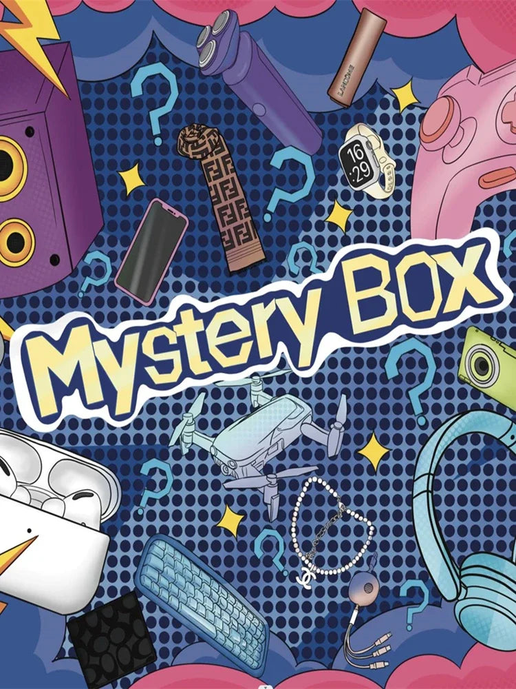 Misterty Box Random Gift Luck Bag – E Products elektronisch Box for Birthday, Includes Laptop, Smartwatch, Mouse, Headset & More