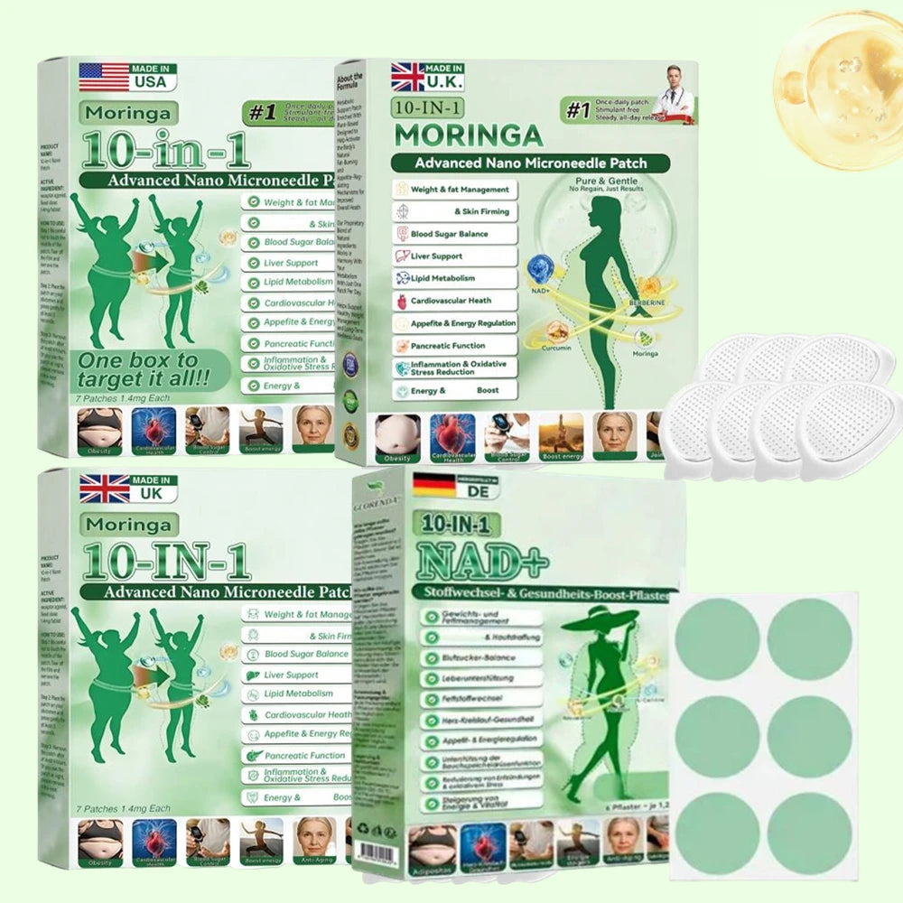 Advanced Nano Microneedle Firming Patch - Easy To Use Body Weight Loss Sticker for Women Daily Figure Line Care For Women & Men