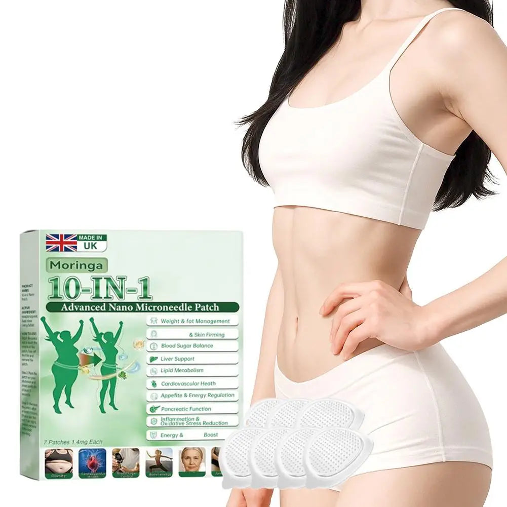 Advanced Nano Microneedle Firming Patch - Easy To Use Body Weight Loss Sticker for Women Daily Figure Line Care For Women & Men