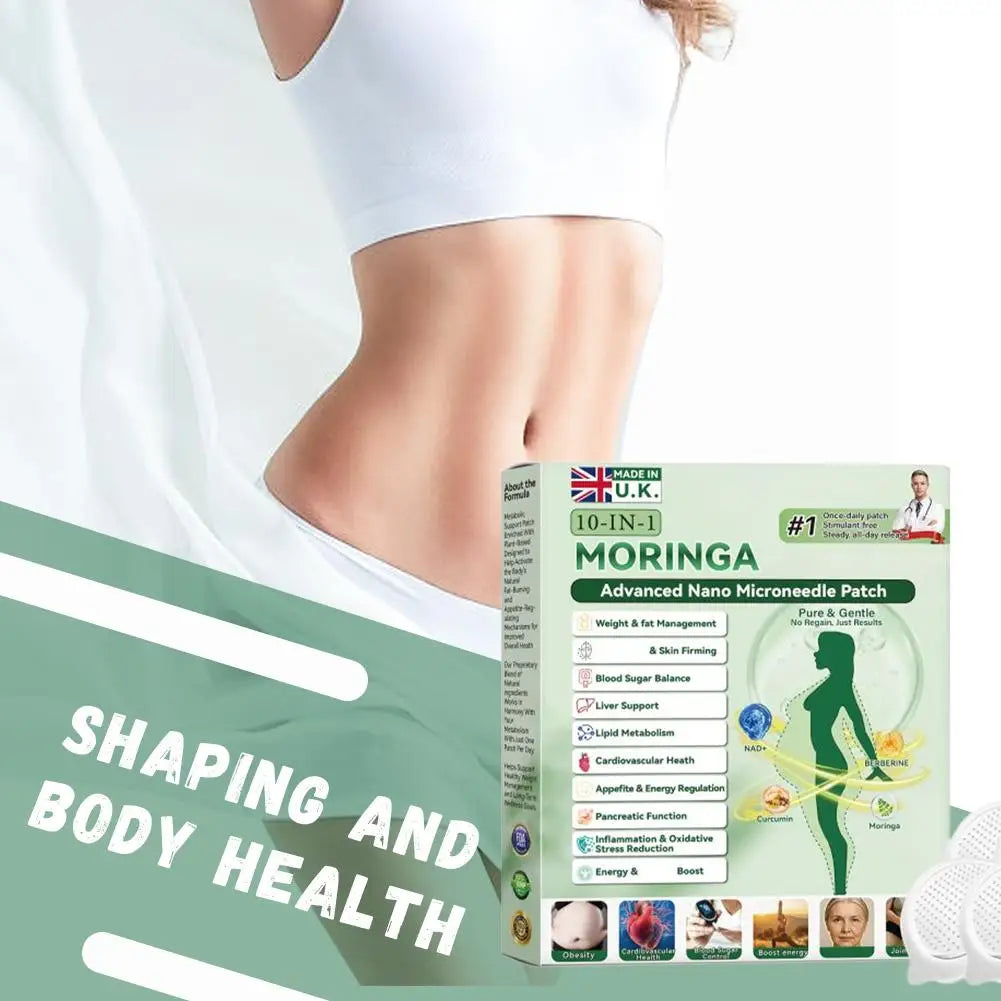 Advanced Nano Microneedle Firming Patch - Easy To Use Body Weight Loss Sticker for Women Daily Figure Line Care For Women & Men