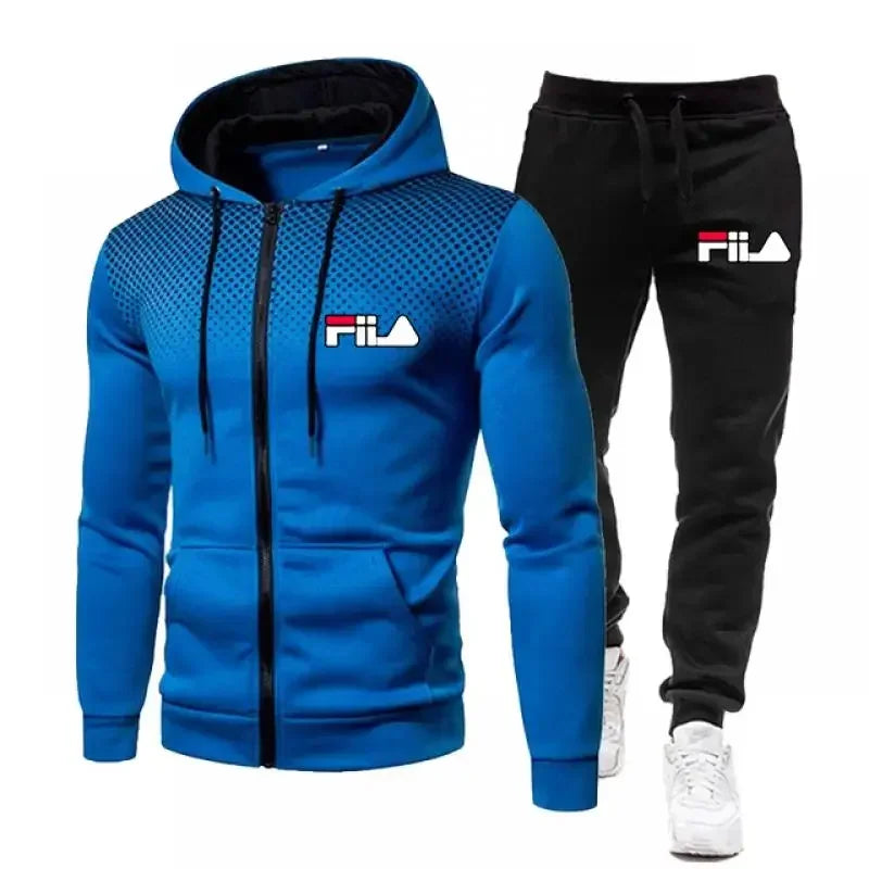 Men's Sets Hoodies+pants 2024 Spring Sport Suits Casual Sweatshirts Tracksuit Male Casual Sports Jacket Jogging Sportswear Suit